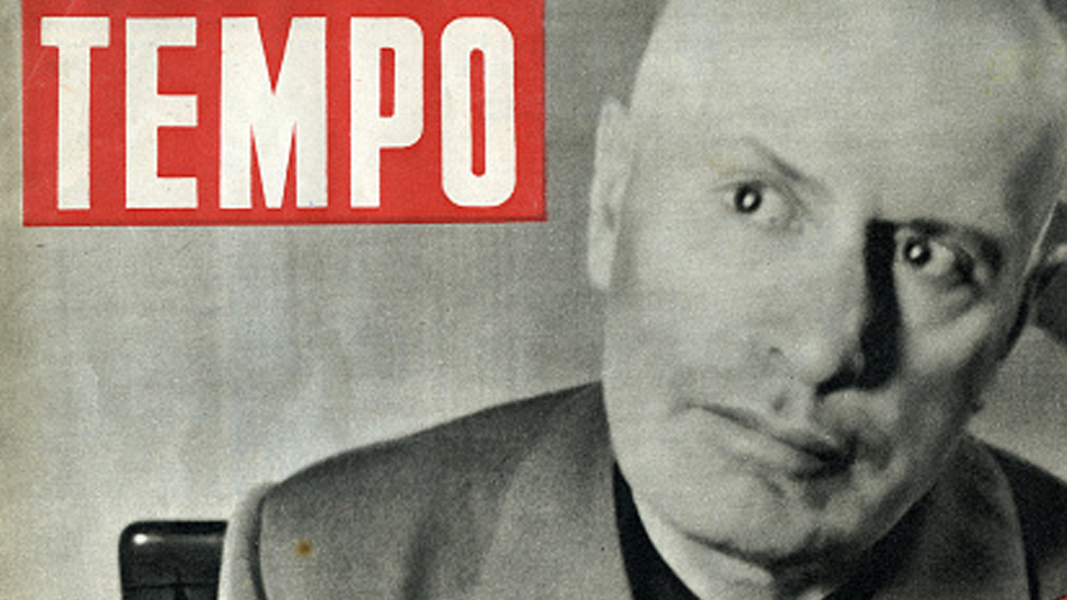 Última imagen de Mussolini