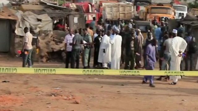 Nigeria Suicide Bomb Kills 30 In Yola Market Blast Bbc News