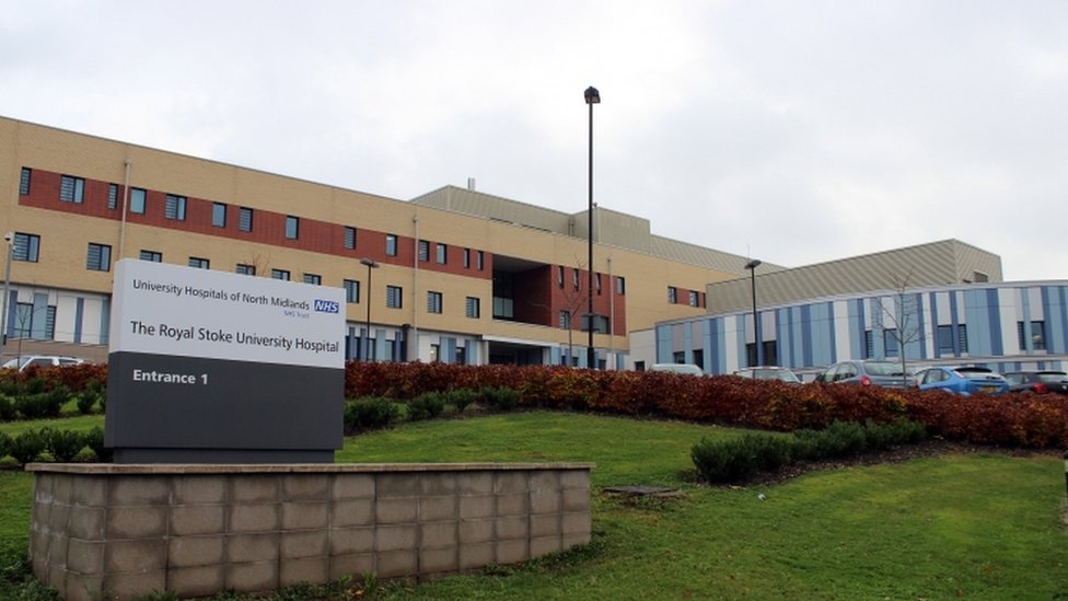 University Hospitals of North Midlands NHS Trust office