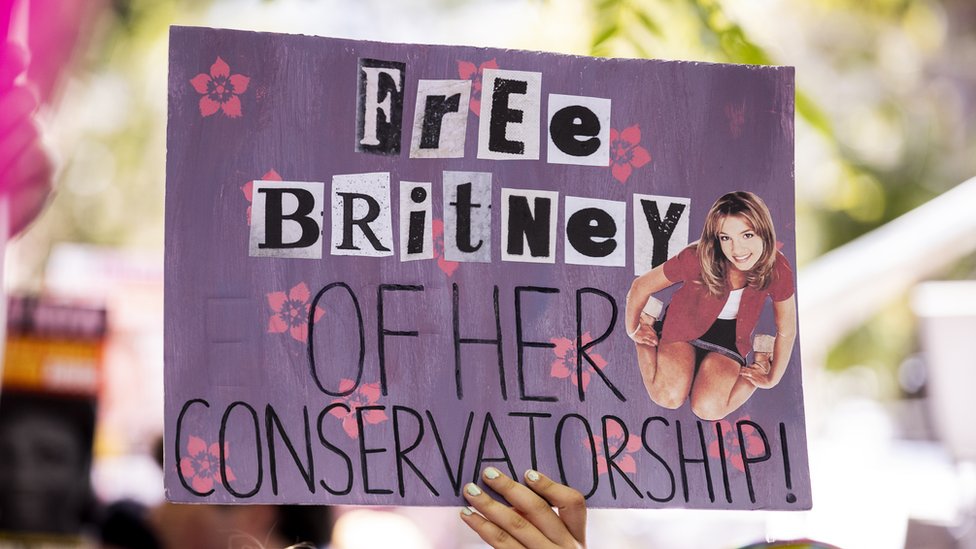 Cartel a favor de Britney Spears
