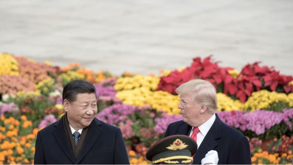 特朗普訪問北京