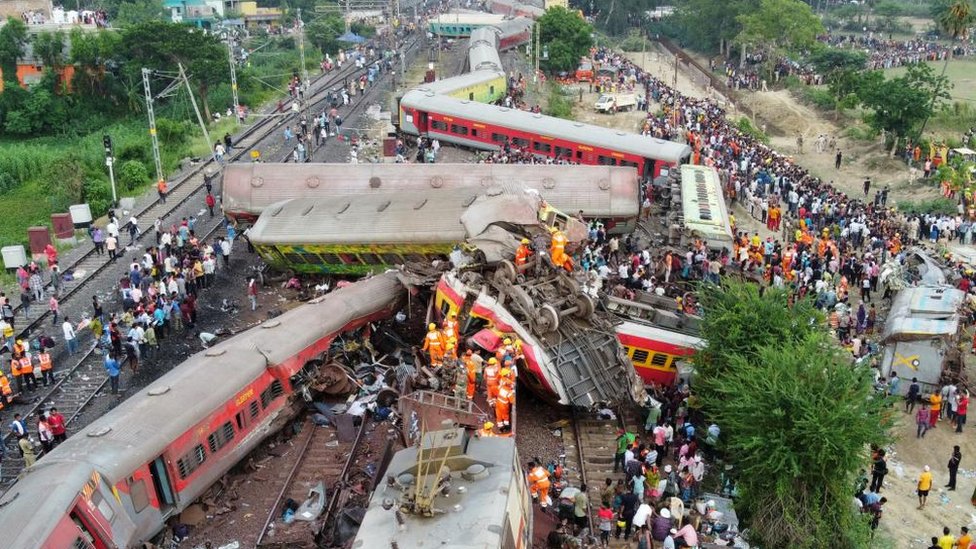 India train disaster: Signal fault the likely cause, minister says