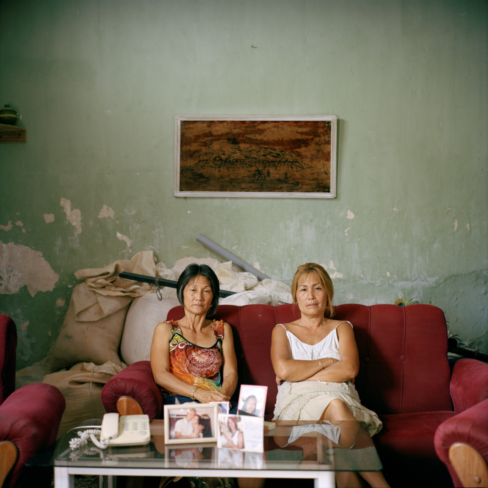 Сестры Ольга и Аделина Лим Хай, одни из немногих корейских потомков на Кубе, у которых нет смешанного происхождения.