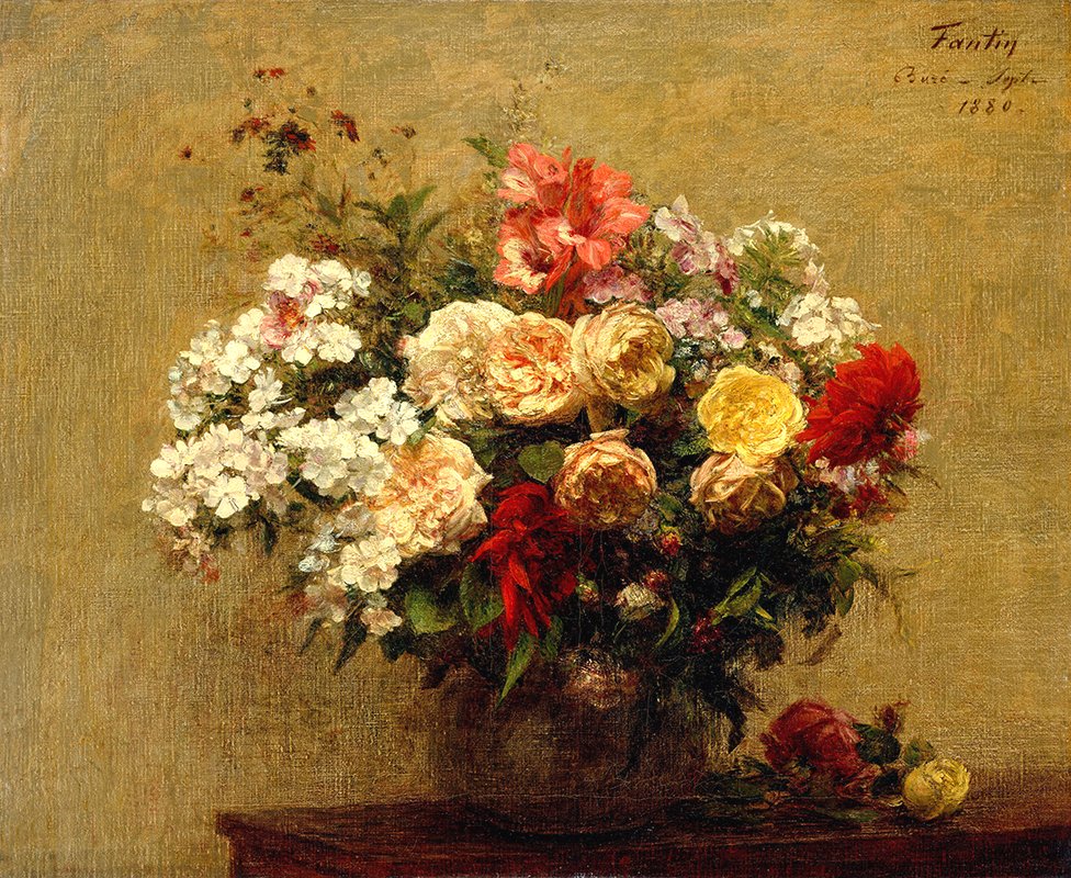Летние цветы (1880) Анри Фантен-Латур