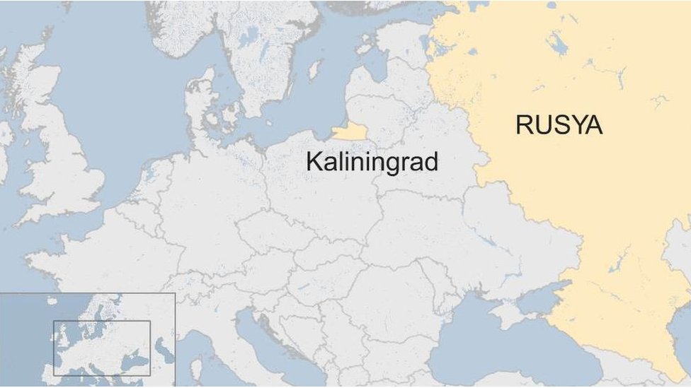 Kaliningrad haritası