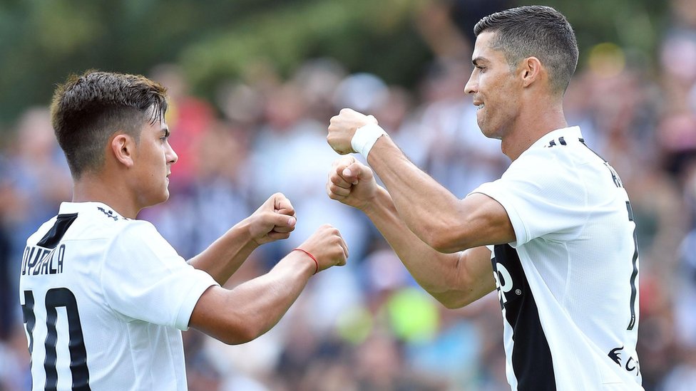 Ronaldo y Dybala