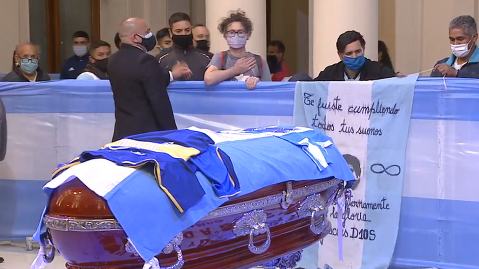 Diego Maradona: Thousands Bid Farewell As Argentina Grieves