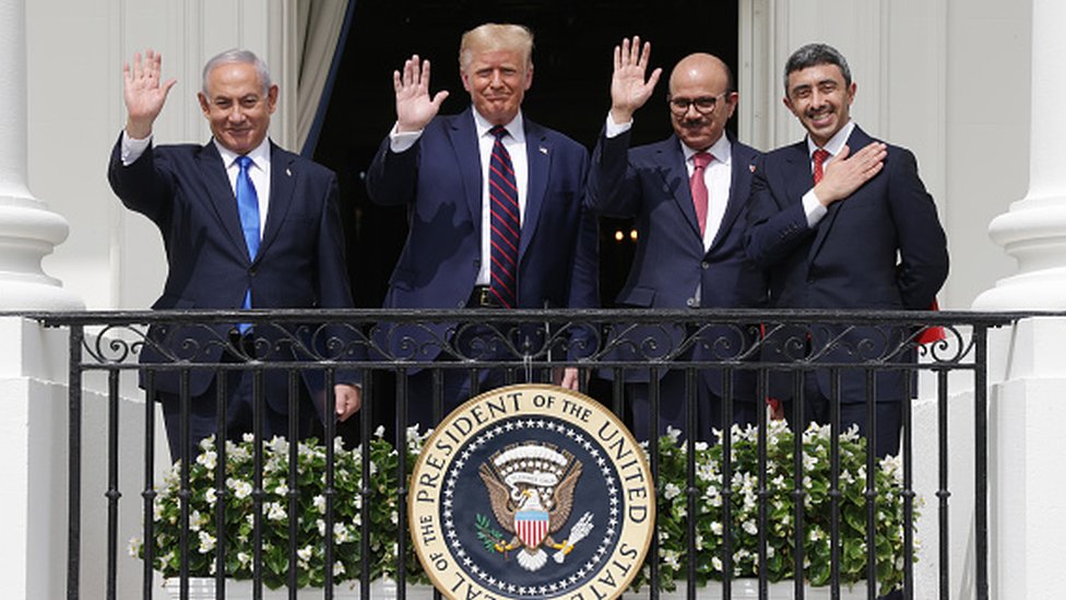 BAE, Bahreyn ve İsrail, anlaşmaları 15 Eylül'de Beyaz Saray'da imzalamıştı.