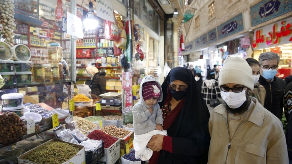 سوق في العاصمة طهران