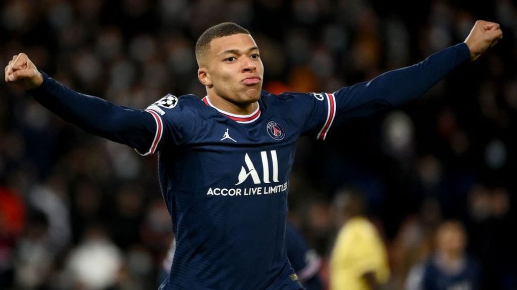 Paris St-Germain 4-1 Club Bruges: Kylian Mbappe passes 30 Champions League goals mark