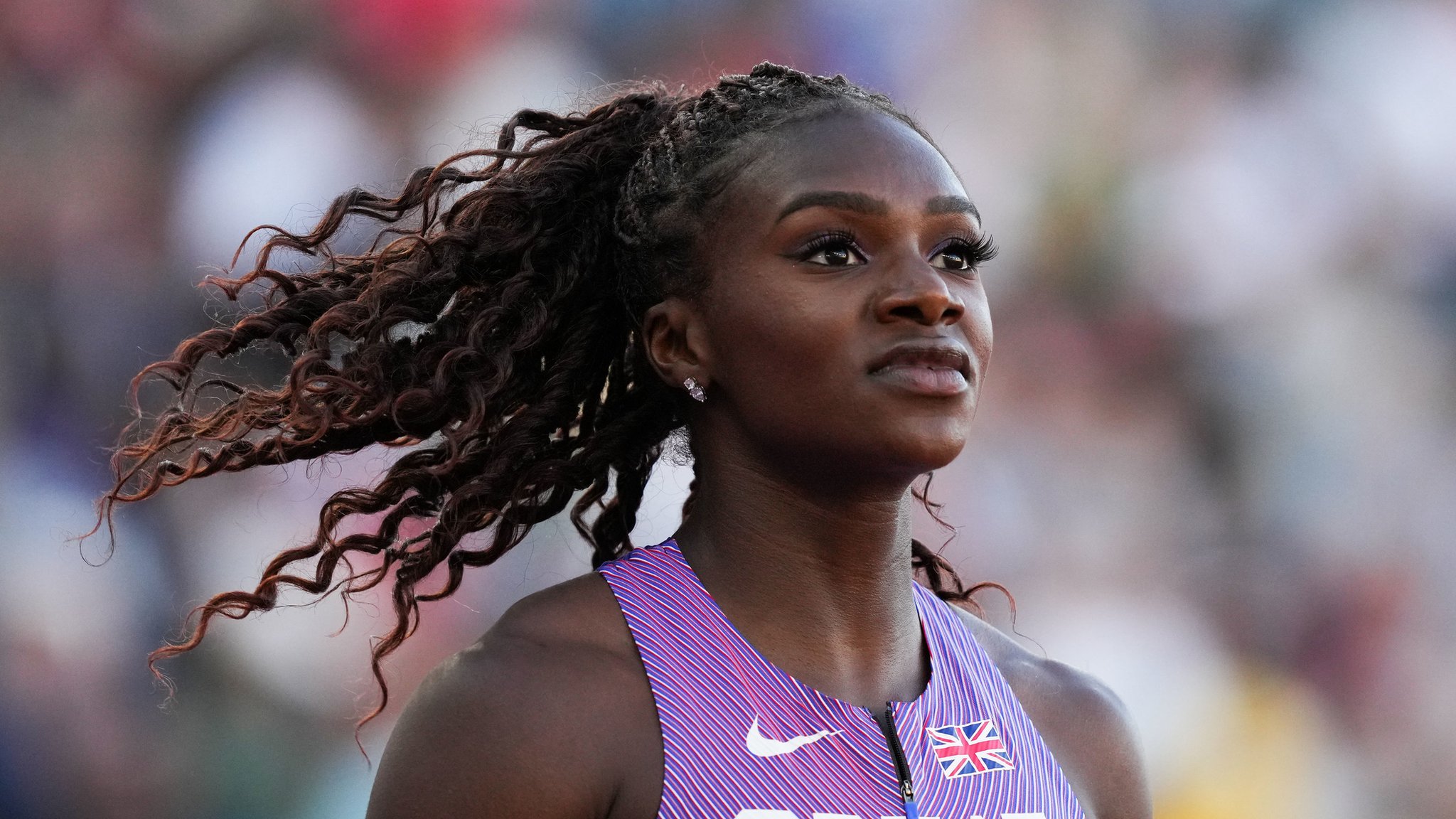 World Athletics Championships: Dina Asher-Smith finishes fourth in 100m ...