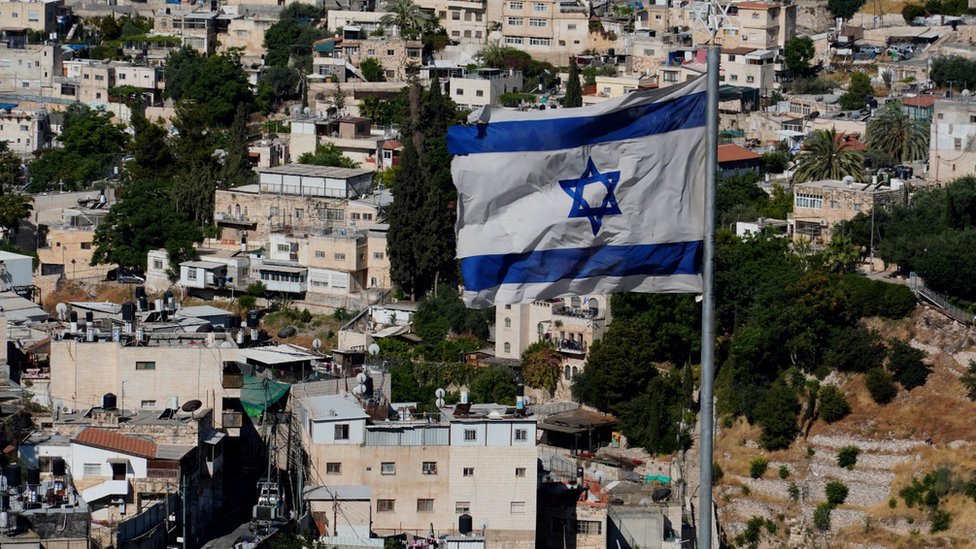 Şeyh Cerrah'ta İsrail bayrağı