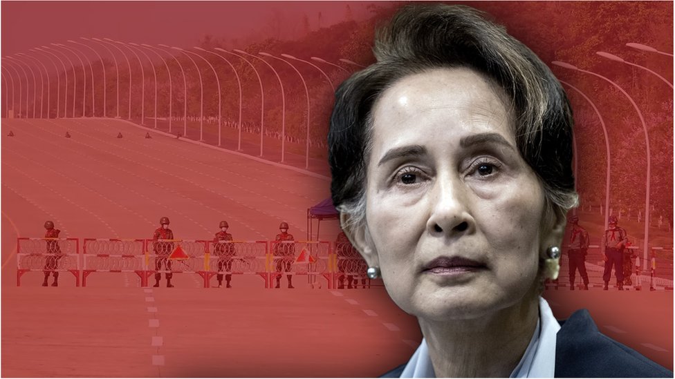 Myanmar ordusu Aung San Suu Kyi ve diğer siyasetçileri gözaltına aldı.