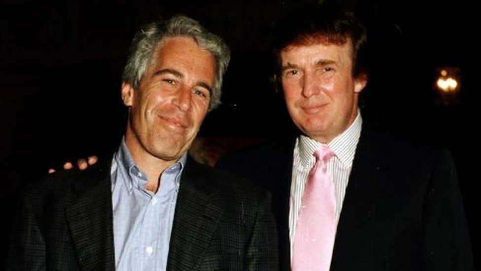 Trump y Epstein en los 90