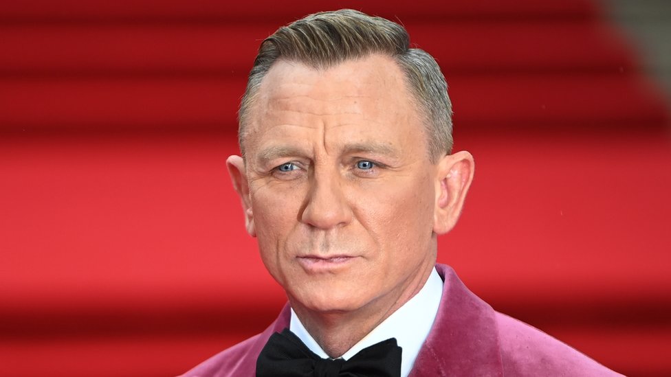 Daniel Craig at the No Time To Die premiere