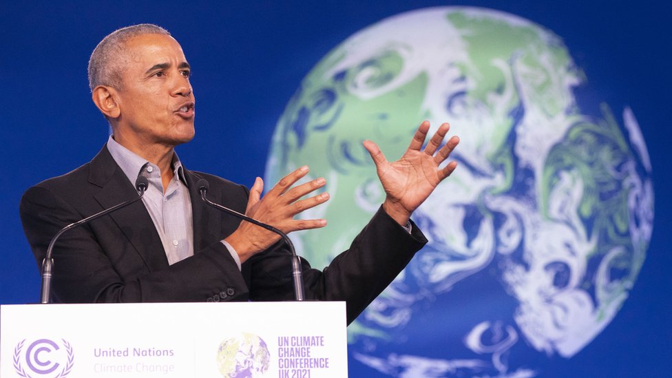 奧巴馬在格拉斯哥COP26會議上演講（8/11/2021）