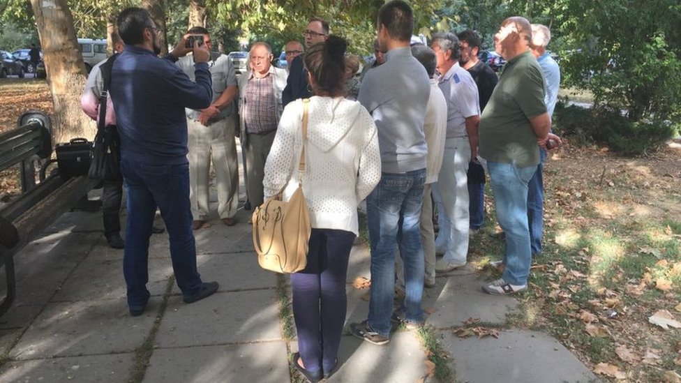 Сторонники Ахтема Чийгоза регулярно приходили на заседания суда