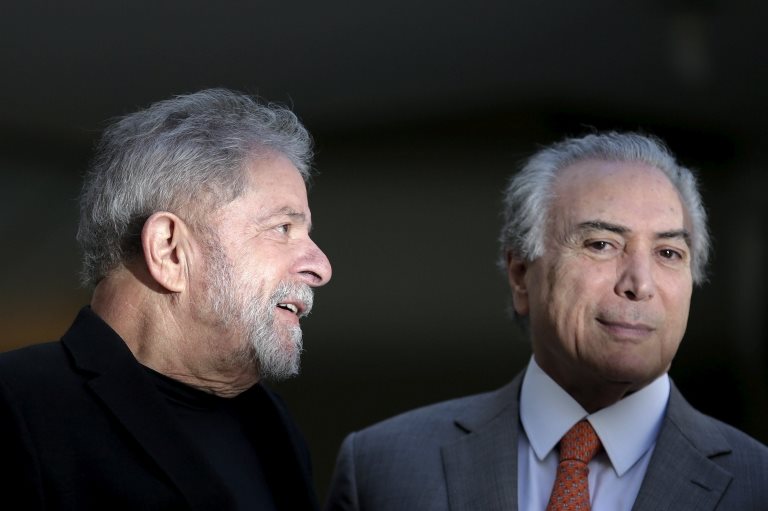 Lula y Temer