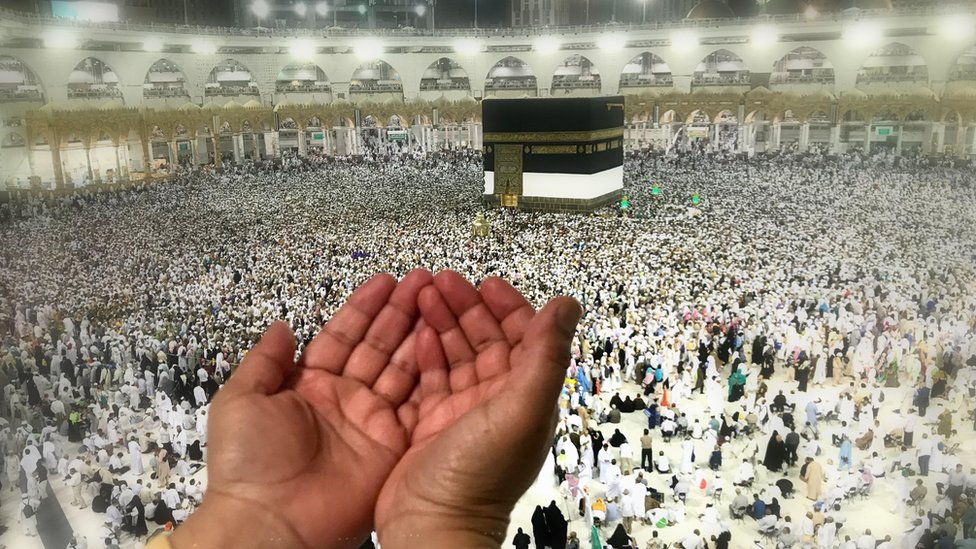 Ruke hodočasnika u Meki