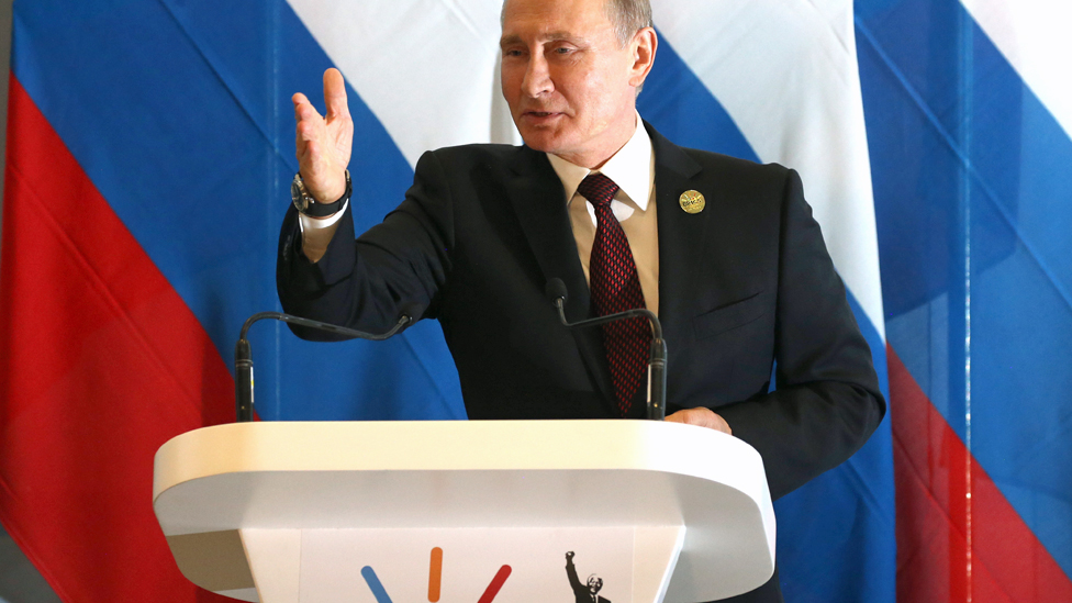 Vladimir Putin u Južnoj Africi 2018.
