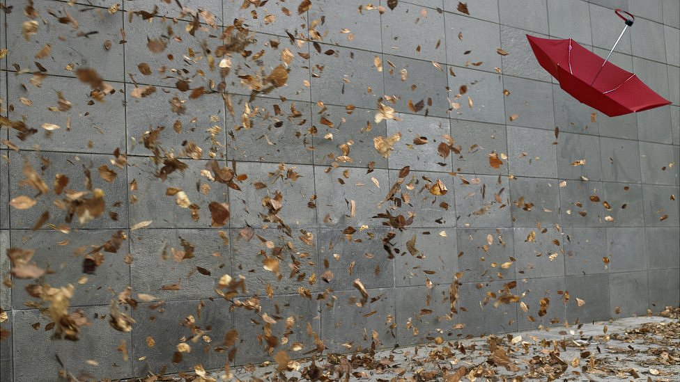 A veces, esas moléculas viajan más rápido. Viento