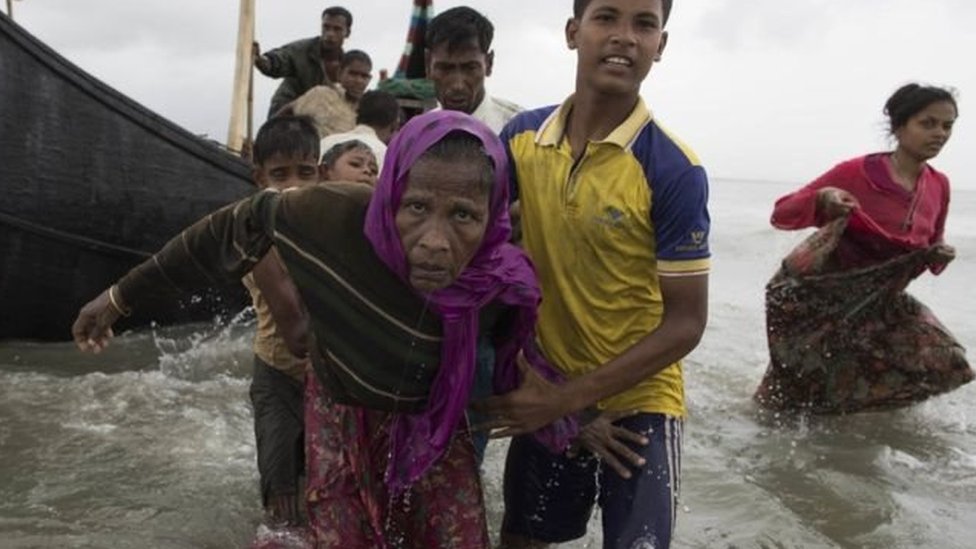 Entre finales de agosto y principios de septiembre, se estima que más de 87.000 han llegado a Bangladesh huyendo de una campaña militar en el estado de Rakhine. Refugiados