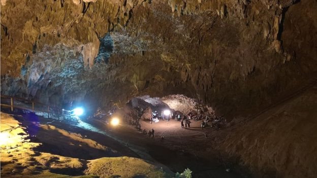   The length of the cave in Chiang Rai province reaches underground kilometers 