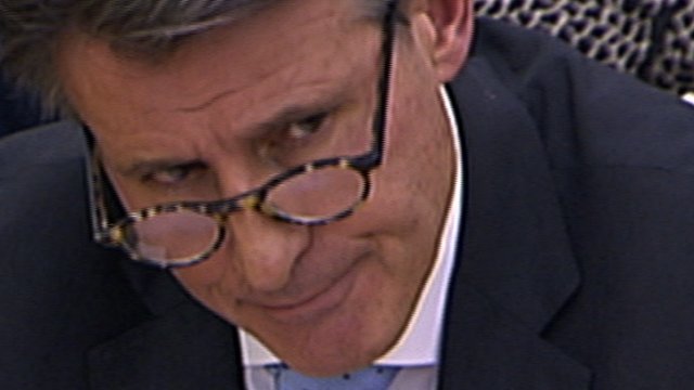 IAAF President Lord Coe quizzed over his record