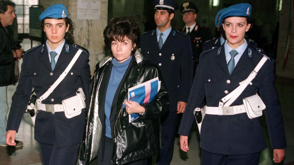 Patrizia Reggiani was tried in 1998.