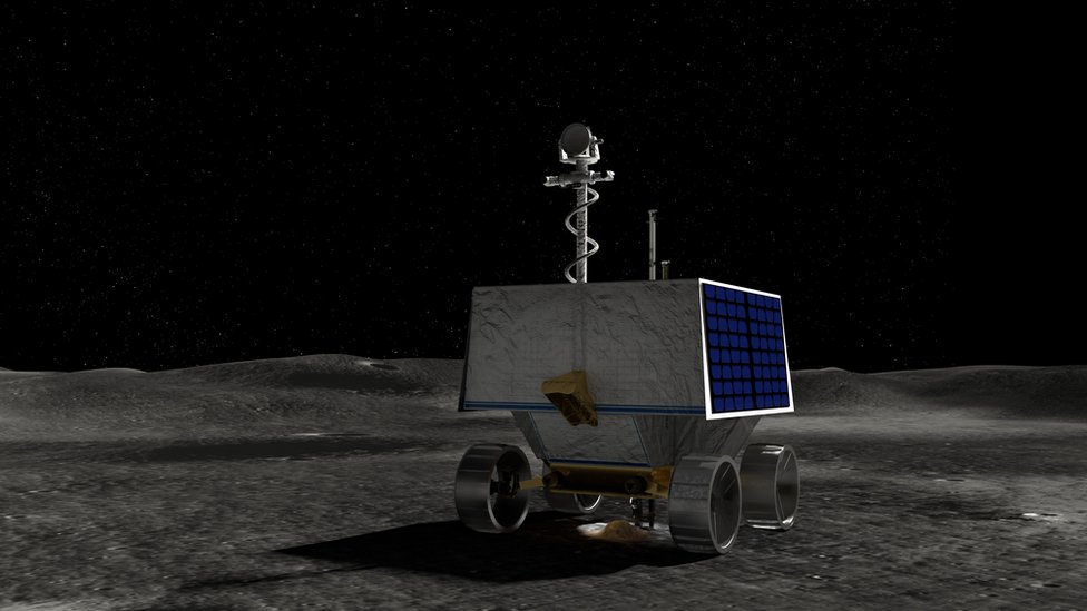 Nasa selects landing site for Moon rover mission