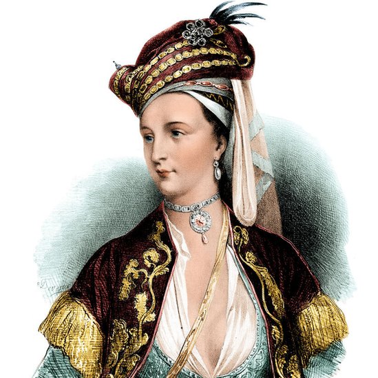 A portrait of Lady Montagu