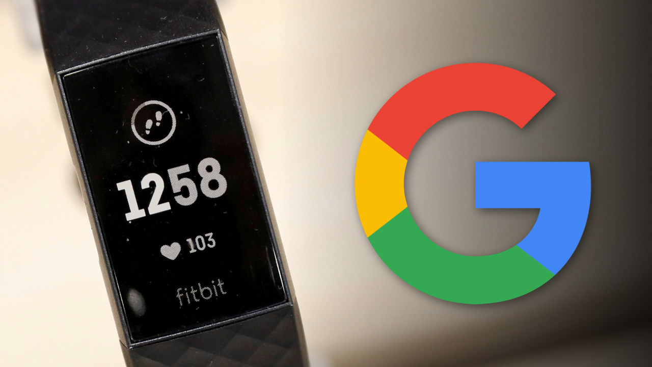 Fitbit рядом с логотипом Google