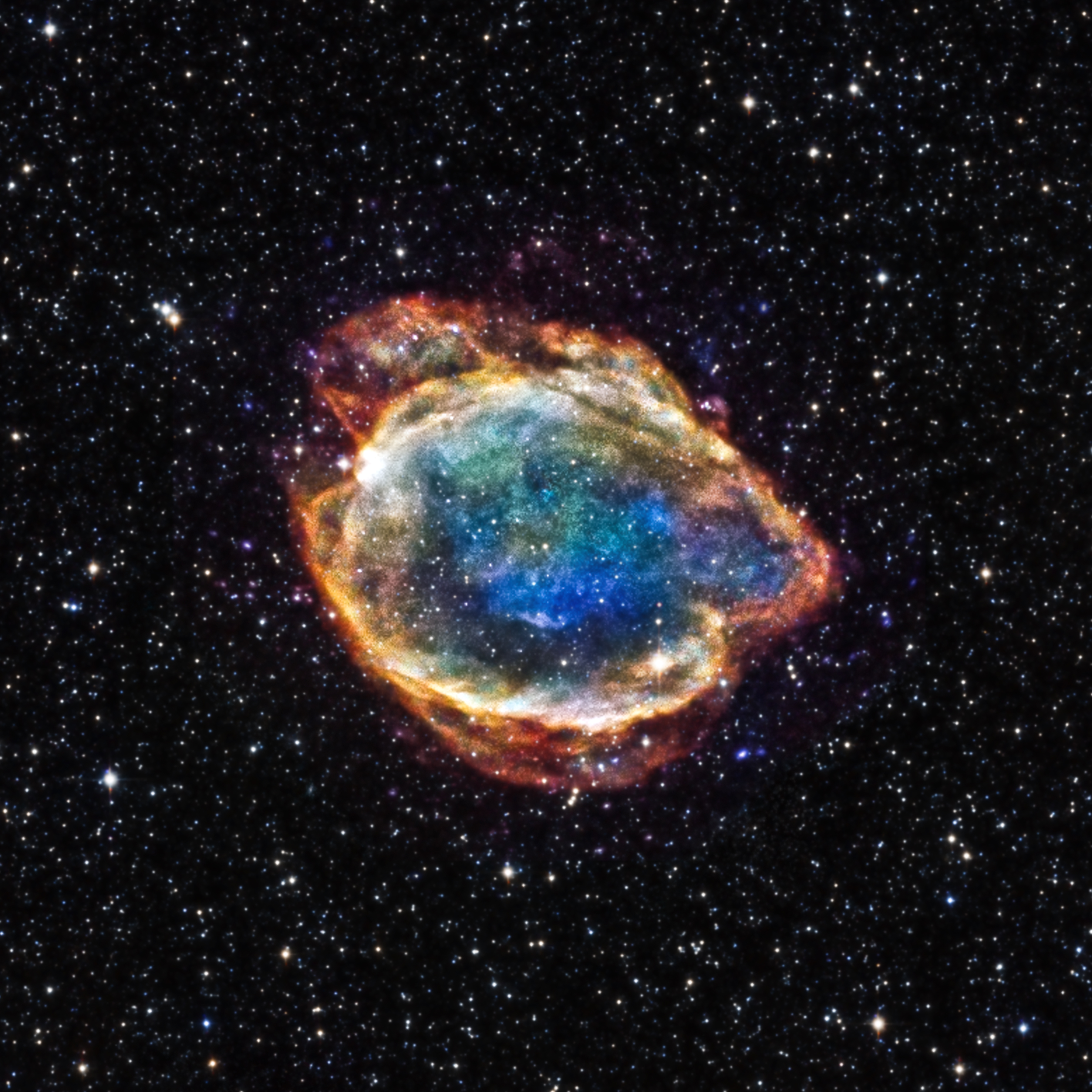 Las supernovas ocurren al final de la vida de una estrella masiva. Imagen: Chandra X-ray Observatory Center. Supernova