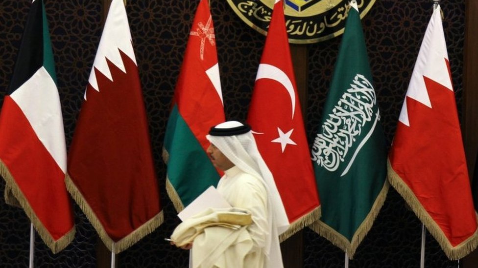أعلام مجلس التعاون الخليجي