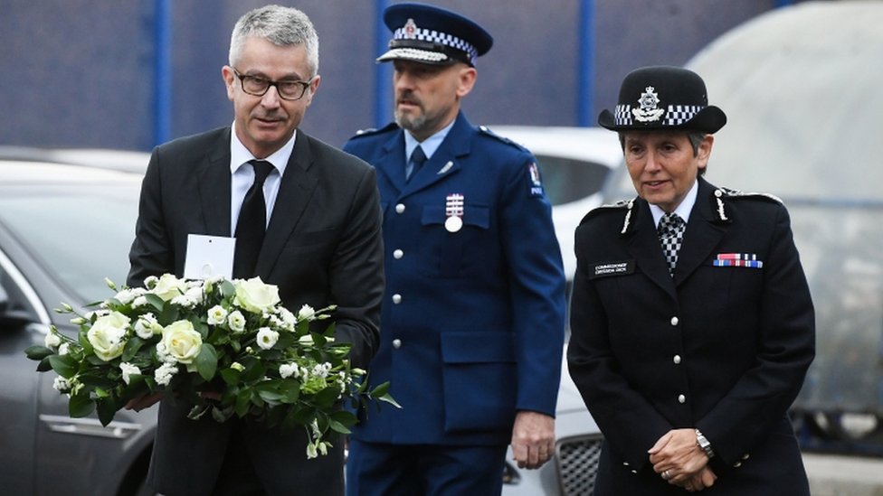 انضم المفوض السامي النيوزيلندي بيدي كوري إلى مفوضة شرطة ميت كرسيدا ديك في كرويدون يوم الخميس