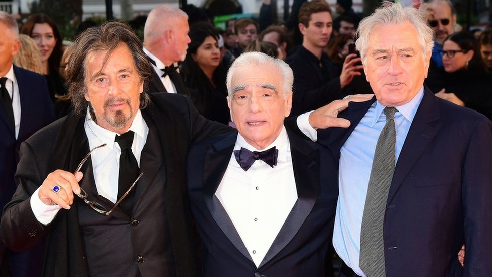 Al Pacino, Martin Scorsese and Robert De Niro at last year's BFI London Film Festival