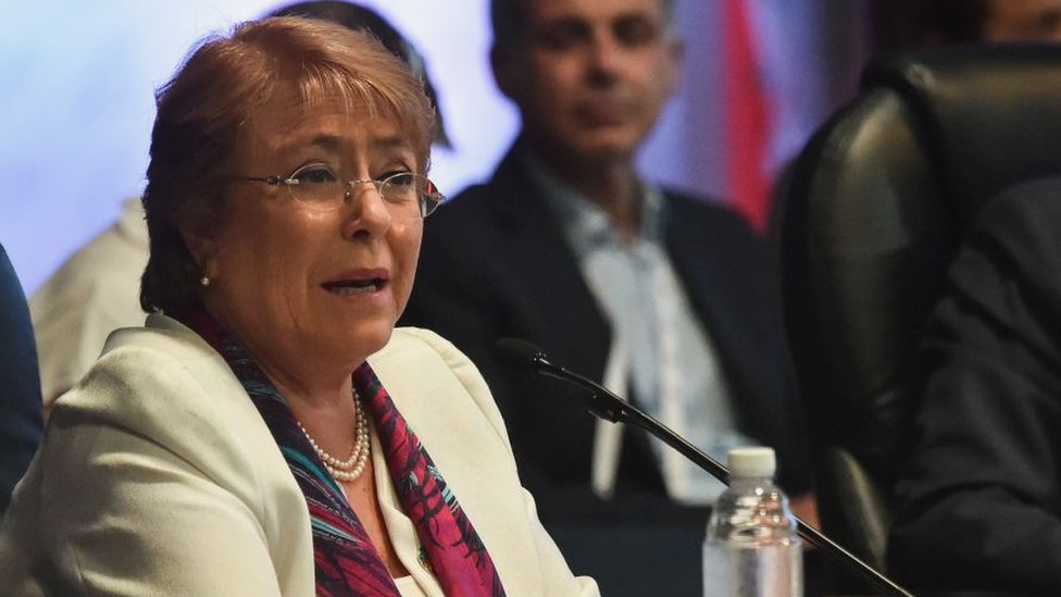 Michelle Bachelet fue la primera mandataria en proponer despenalizar el aborto. Michelle Bachelet, presidenta de Chile