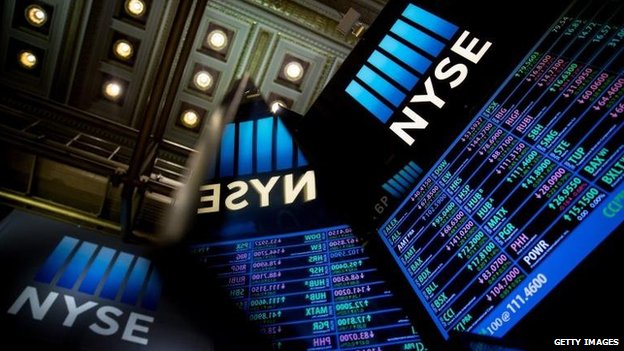 Подпись NYSE