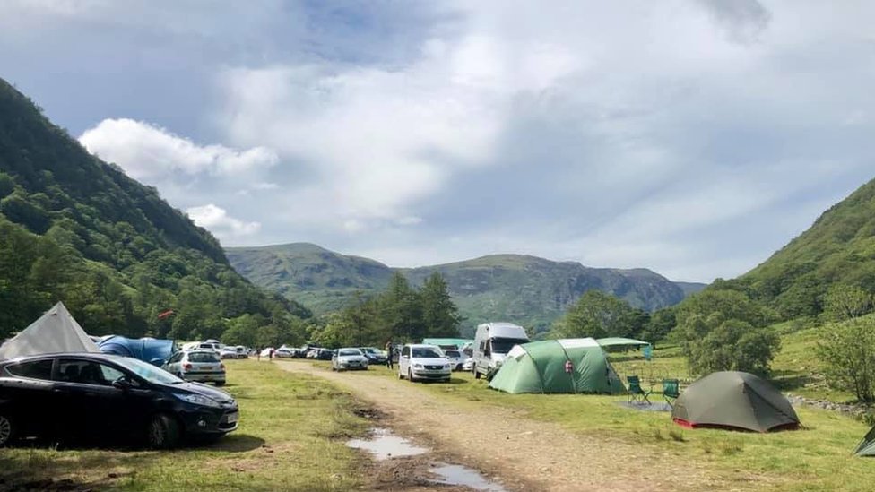 Borrowdale S Stonethwaite Campsite Shuts After Covid Campers Litter Bbc News