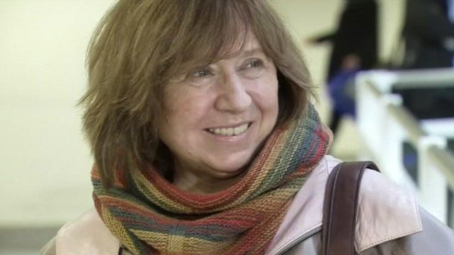 Svetlana Alexievich wins Nobel Prize for literature - BBC News