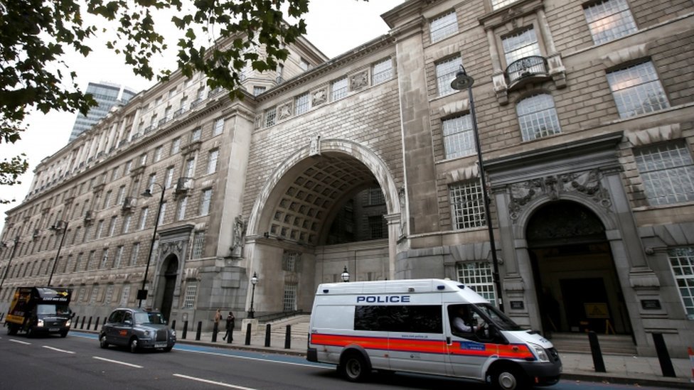 Las oficinas del MI5 en Londres.