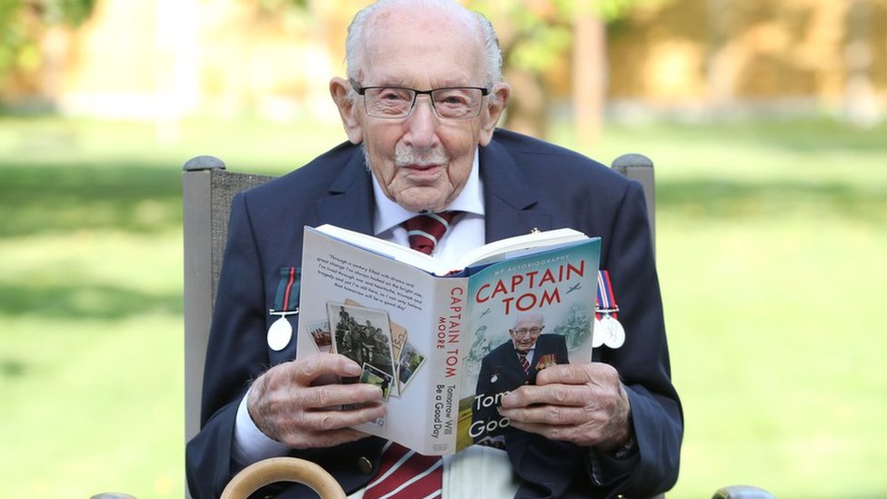 The 100-year-old man who raised £32 million for the NHS is