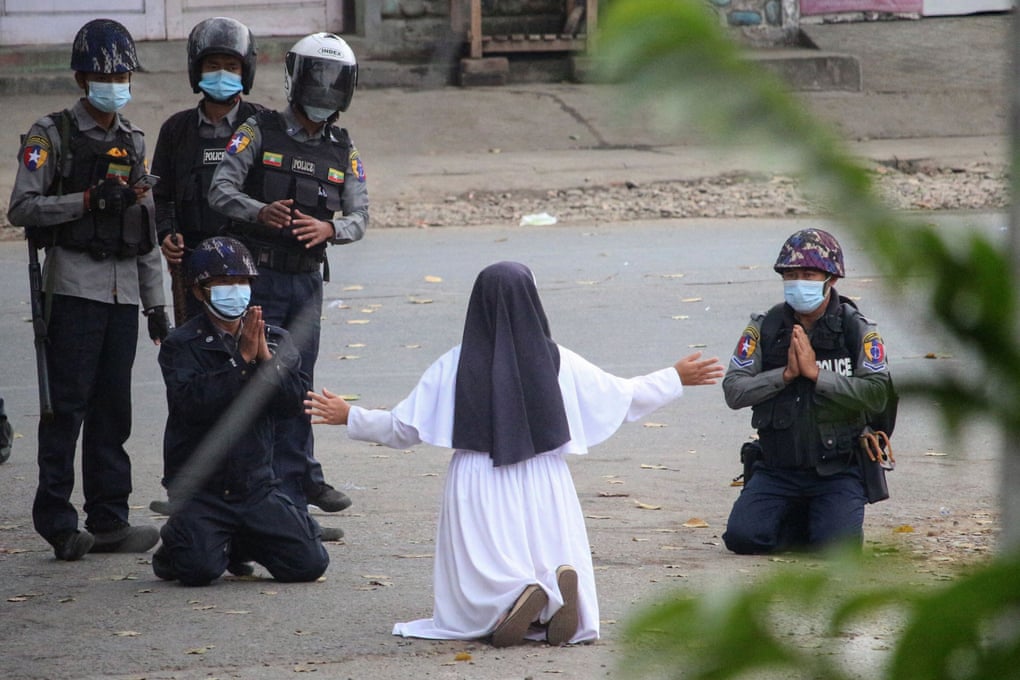 Myanmar rahibe