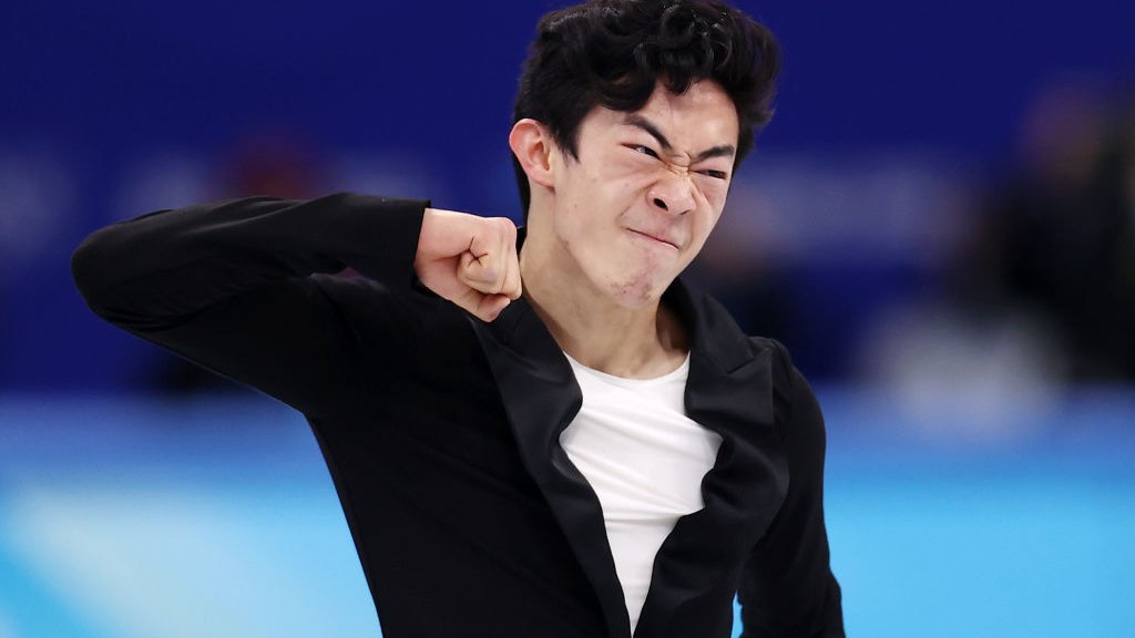 Winter Olympics: Nathan Chen leads & Yuzuru Hanyu falters in men's figure skating