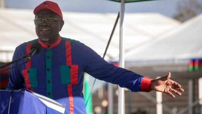 Namibya Cumhurbaşkanı Hage Geingob