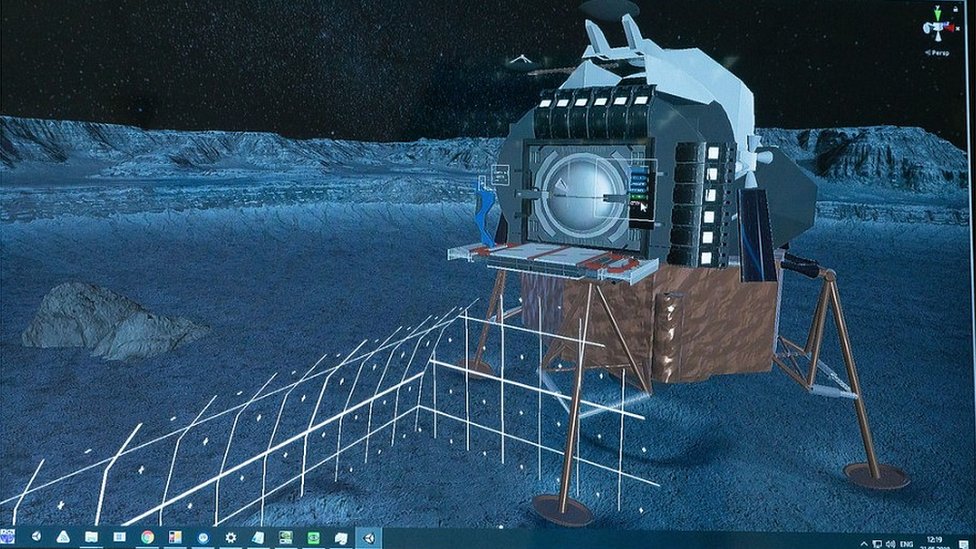 Mock lander, виртуальная реальность