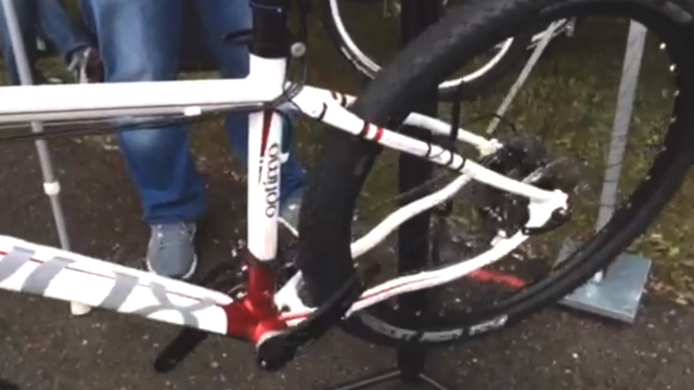 An example of a 'doped' bike