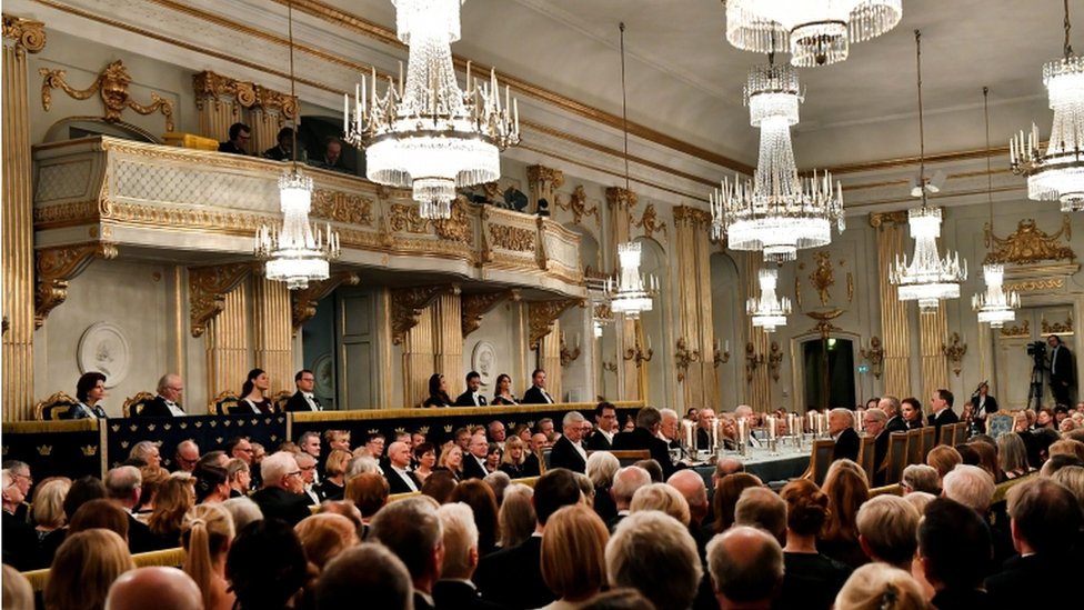 Encuentro de la Academia Sueca en 2017.