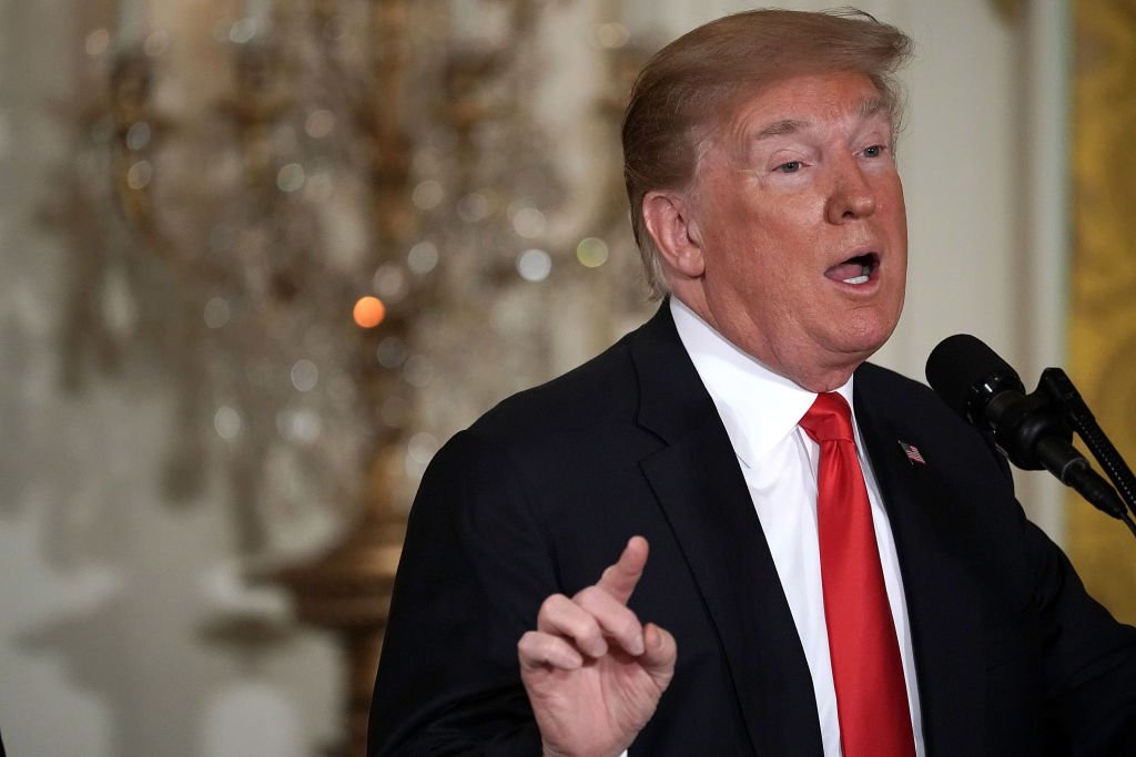 El presidente de Estados Unidos Donald Trump.