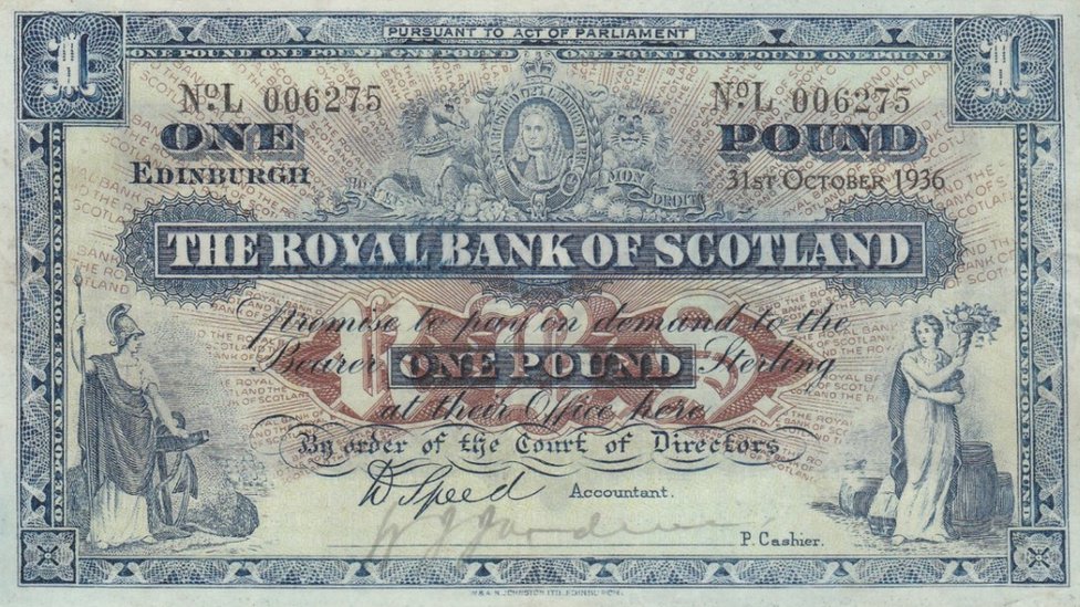 How Scotland changed the face of British banknotes BBC News